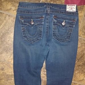 True religion skinny jeans size 30 with 34 inseam